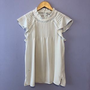 Mock Neck Blouse